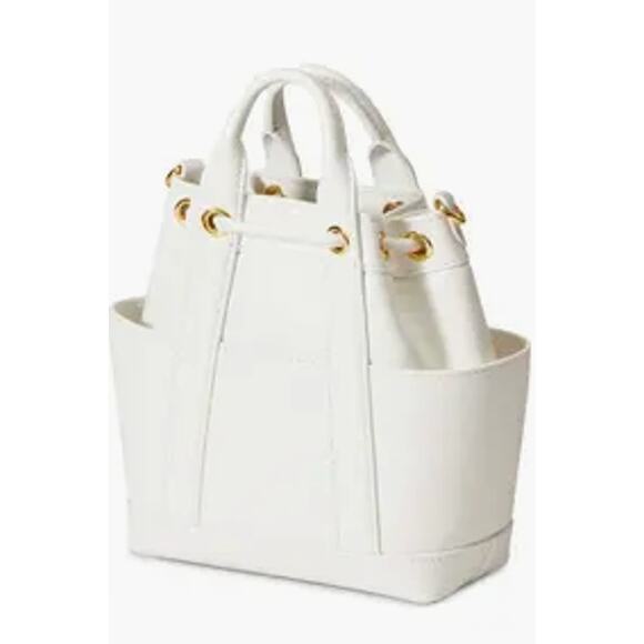 Veronica Beard NEW Mini Goody Leather Bucket Bag - Picture 2 of 9